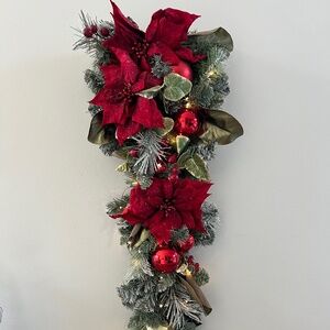 Festive Swag With Lights